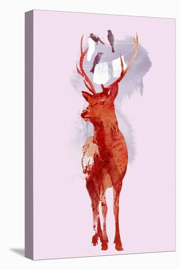 Useless Deer-Robert Farkas-Stretched Canvas