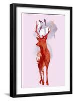 Useless Deer-Robert Farkas-Framed Giclee Print