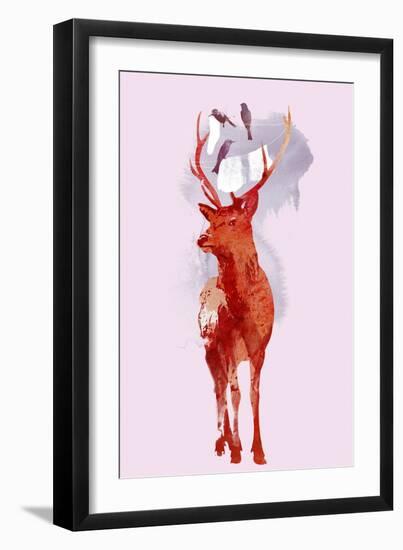 Useless Deer-Robert Farkas-Framed Giclee Print