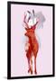 Useless Deer-Robert Farkas-Framed Giclee Print