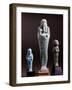 Ushabti, Funerary Figurines Glazed Clay, Late Period-null-Framed Giclee Print