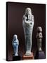 Ushabti, Funerary Figurines Glazed Clay, Late Period-null-Stretched Canvas