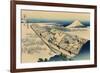 Ushibori in Hitachi Province-Katsushika Hokusai-Framed Art Print