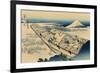 Ushibori in Hitachi Province-Katsushika Hokusai-Framed Premium Giclee Print