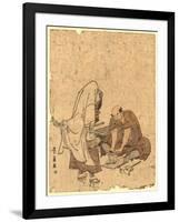 Ushjiwakamaru No Takageta Naoshi-Utagawa Toyohiro-Framed Giclee Print