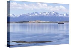 Ushuaia Anchorage, Tierra Del Fuego, Patagonia, Argentina-Peter Groenendijk-Stretched Canvas