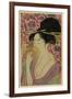 Using a Comb Like a Fan-Kitagawa Utamaro-Framed Art Print