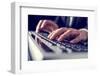 Using Computer Keyboard-Gajus-Framed Photographic Print