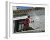Using Solar Panel to Cook, Sera Temple, Lhasa, Tibet, China-Keren Su-Framed Photographic Print