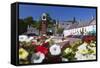 Usk Twyn Square, Usk, Monmouthshire, Wales, United Kingdom, Europe-Billy Stock-Framed Stretched Canvas