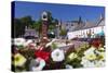 Usk Twyn Square, Usk, Monmouthshire, Wales, United Kingdom, Europe-Billy Stock-Stretched Canvas