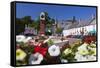 Usk Twyn Square, Usk, Monmouthshire, Wales, United Kingdom, Europe-Billy Stock-Framed Stretched Canvas