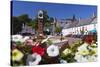 Usk Twyn Square, Usk, Monmouthshire, Wales, United Kingdom, Europe-Billy Stock-Stretched Canvas