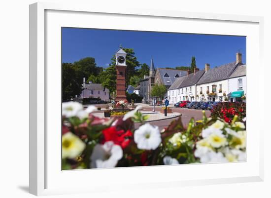 Usk Twyn Square, Usk, Monmouthshire, Wales, United Kingdom, Europe-Billy Stock-Framed Photographic Print