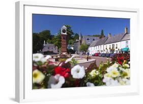 Usk Twyn Square, Usk, Monmouthshire, Wales, United Kingdom, Europe-Billy Stock-Framed Photographic Print