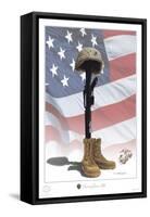 USMC Some Gave All-Marc Wolfe-Framed Stretched Canvas