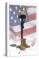 USMC Some Gave All-Marc Wolfe-Stretched Canvas