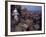 Uso Performer Entertaining a Crowd of Soldiers Aboard a Troop Transport Ship-Carl Mydans-Framed Photographic Print