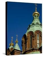 Uspenski Cathedral, an Eastern Orthodox Cathedral Overlooking the City, Helsinki, Finland-Nancy & Steve Ross-Stretched Canvas