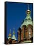 Uspenski Cathedral, an Eastern Orthodox Cathedral Overlooking the City, Helsinki, Finland-Nancy & Steve Ross-Framed Stretched Canvas