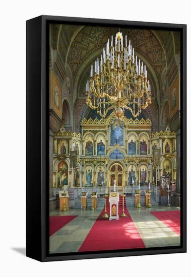 Uspenski Orthodox Cathedral-Jon Hicks-Framed Stretched Canvas