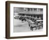 USPS Mail Wagons Photograph - Seattle, WA-Lantern Press-Framed Art Print