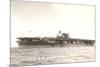 USS Aircraft Carrier Yorktown-null-Mounted Art Print