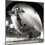 USS Akron Construction-null-Mounted Premium Giclee Print