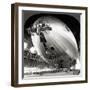 USS Akron Construction-null-Framed Giclee Print