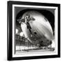 USS Akron Construction-null-Framed Giclee Print