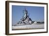 USS Alabama (BB-60), Mobile Bay, Alabama-Carol Highsmith-Framed Art Print