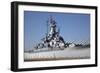 USS Alabama (BB-60), Mobile Bay, Alabama-Carol Highsmith-Framed Art Print