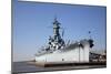 USS Alabama (BB-60), Mobile Bay, Alabama-Carol Highsmith-Mounted Art Print