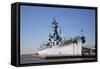 USS Alabama (BB-60), Mobile Bay, Alabama-Carol Highsmith-Framed Stretched Canvas