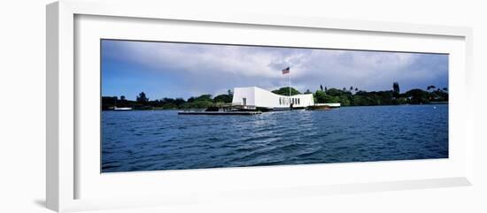 Uss Arizona Memorial, Pearl Harbor, Honolulu, Hawaii, USA-null-Framed Photographic Print