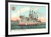 USS Armored Cruiser Brooklyn-null-Framed Premium Giclee Print