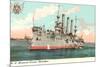 USS Armored Cruiser Brooklyn-null-Mounted Premium Giclee Print