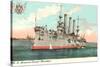 USS Armored Cruiser Brooklyn-null-Stretched Canvas