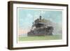 USS Battleship Nebraska-null-Framed Art Print