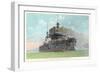 USS Battleship Nebraska-null-Framed Art Print