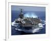 USS Carl Vinson in Indian Ocean During the Second Gulf War, Mar. 15, 2005-null-Framed Photo