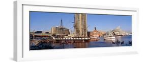 Uss Constellation, Inner Harbor, Baltimore, Maryland-null-Framed Photographic Print