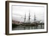 USS Constitution Docked in Boston, Massachusetts. This is a Popular Site along the Freedom Trail-pdb1-Framed Photo