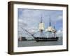 USS Constitution in the Boston Harbor-null-Framed Photographic Print