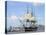 USS Constitution in the Boston Harbor-null-Stretched Canvas