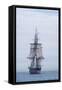 USS Constitution "Old Ironsides" Under Sail, Massachusetts Bay, Celebrating Its Bicentennial, 1997-null-Framed Stretched Canvas