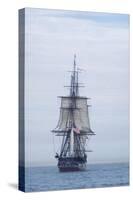 USS Constitution "Old Ironsides" Under Sail, Massachusetts Bay, Celebrating Its Bicentennial, 1997-null-Stretched Canvas