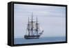 USS Constitution "Old Ironsides" Under Sail, Massachusetts Bay, Celebrating Its Bicentennial, 1997-null-Framed Stretched Canvas