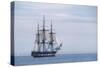 USS Constitution "Old Ironsides" Under Sail, Massachusetts Bay, Celebrating Its Bicentennial, 1997-null-Stretched Canvas