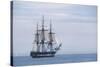 USS Constitution "Old Ironsides" Under Sail, Massachusetts Bay, Celebrating Its Bicentennial, 1997-null-Stretched Canvas